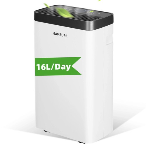 Humsure 16l day dehumidifier - 16l/day,