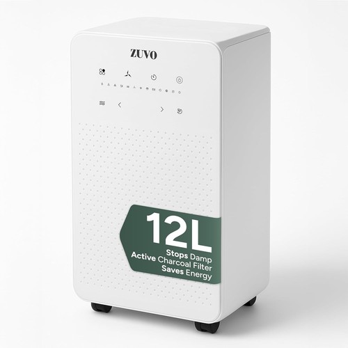 Zuvo 12l dehumidifier carbon - zuvo,