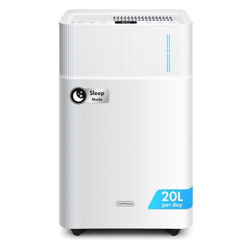 Vonhaus dehumidifier 20l - dehumidifier, 20l/day