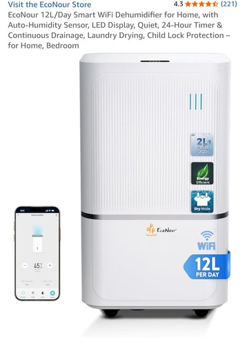Econour 12l day smart wifi - smart,